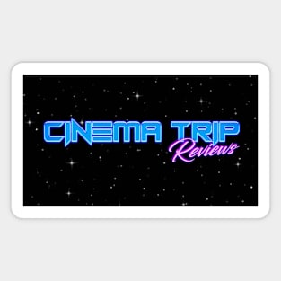 Cinema Trip Space Wordmark Magnet